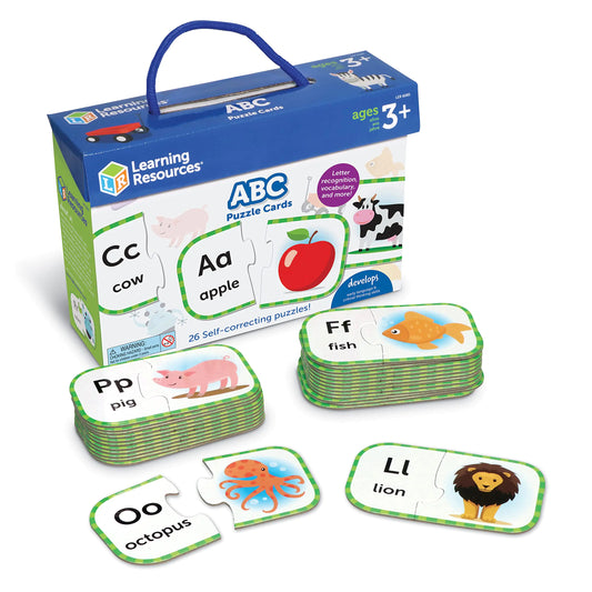 Learning Resources ABC Puzzle Cards Ages 3+
