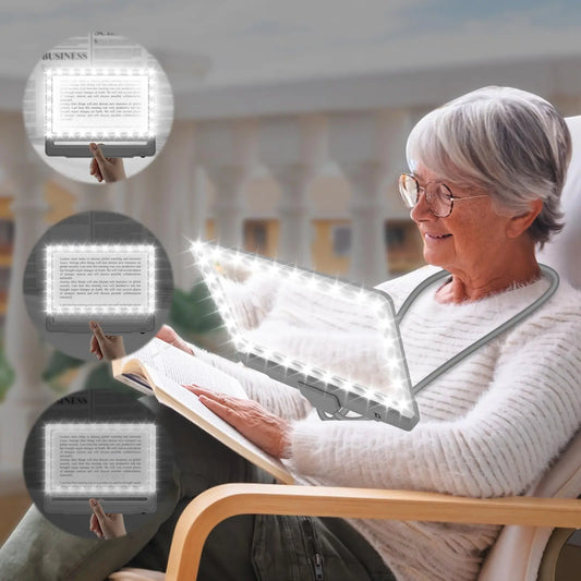 Hands-Free Magnifying Glass 5X – Bright, Comfortable, and Versatile