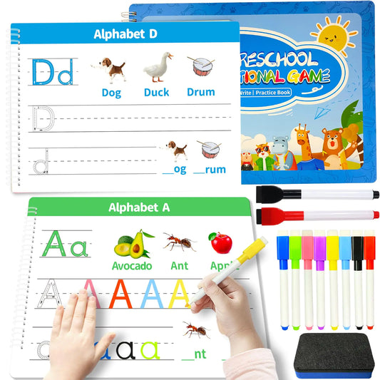 Preschool Learning Activities-Handwriting Practice for Kids for Kids Ages 3-5(11.61 x 8.27″)