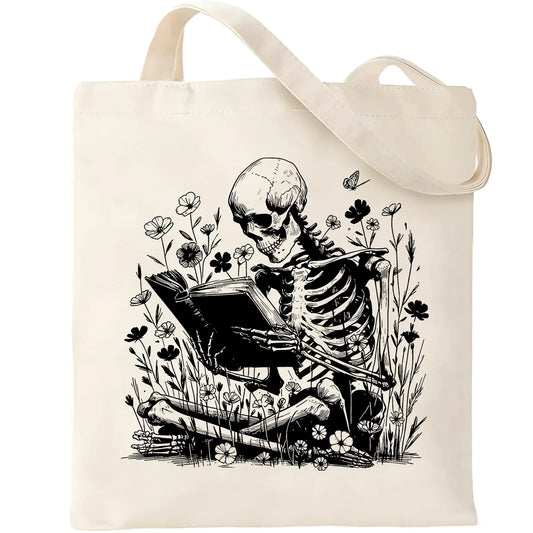 Haukea Canvas Book Tote Bag