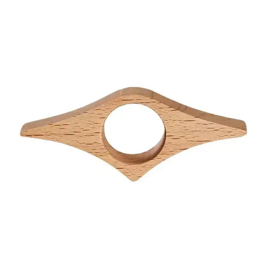 Wooden Thumb Bookmarks – Elegant, Adjustable Rings for Comfortable One-Handed Reading - LONG LEAD ITEM
