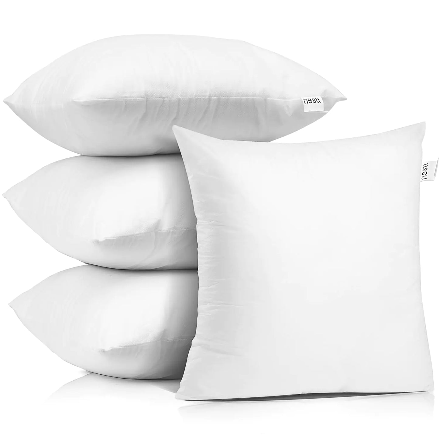 24x24 Pillow Inserts – Set of 4 Euro-Style Throw Pillow Inserts
