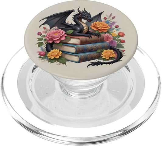 π Dragon Librarian β MagSafe PopGrip