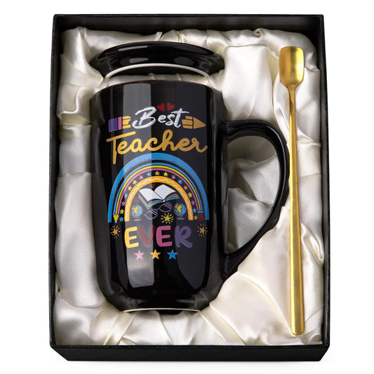 Best Teacher Large Porcelain Coffee Mug 18oz