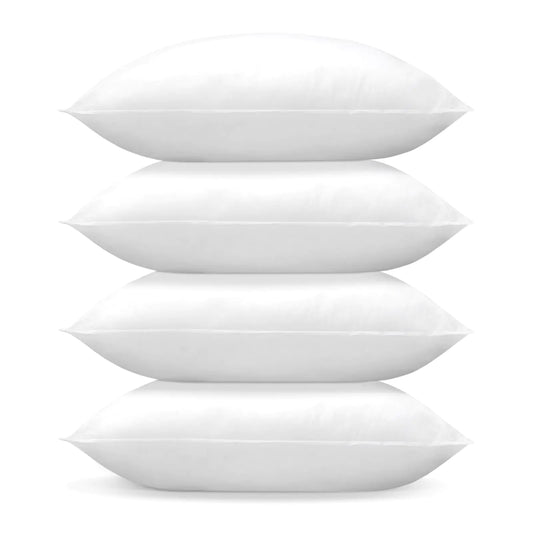 OTOSTAR Pillow Inserts β Set of 4, 16x16 Inch Decorative Throw Pillow Forms for Sofa, Bed, and Living Room