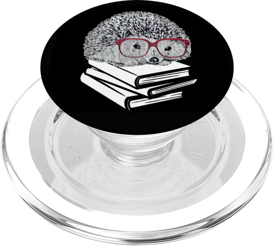 π¦π Hedgehog Reading Lovers PopGrip for MagSafe