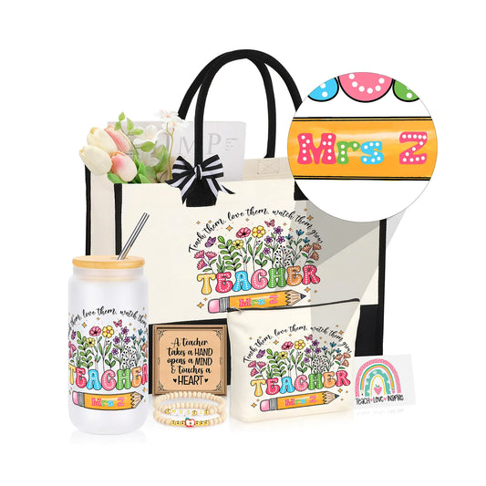 🎁 Thoughtful Teacher Appreciation Gift Box for Women – 5 Meaningful Surprises in One Beautiful Set