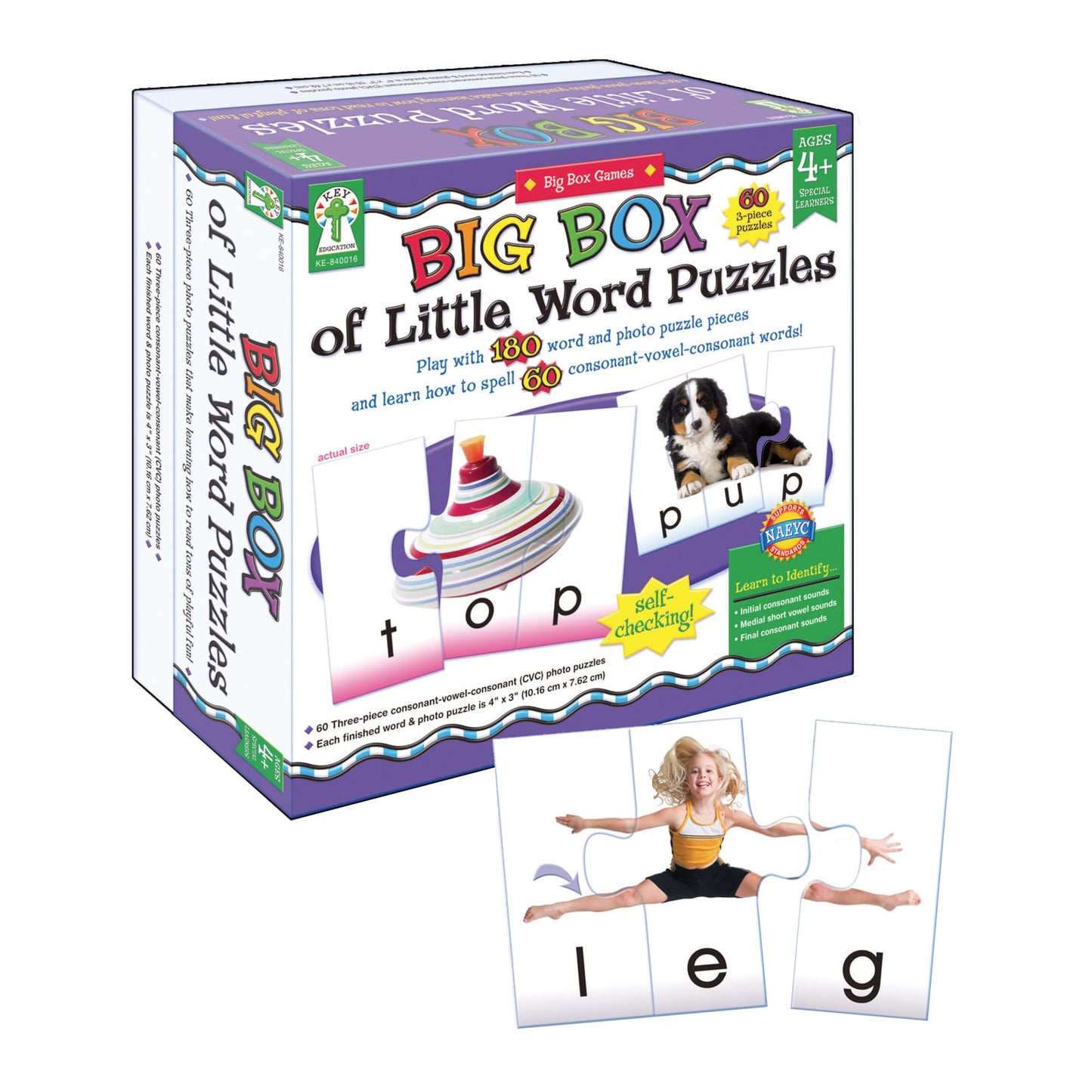 Key Education Big Box of Little Word Puzzle Games