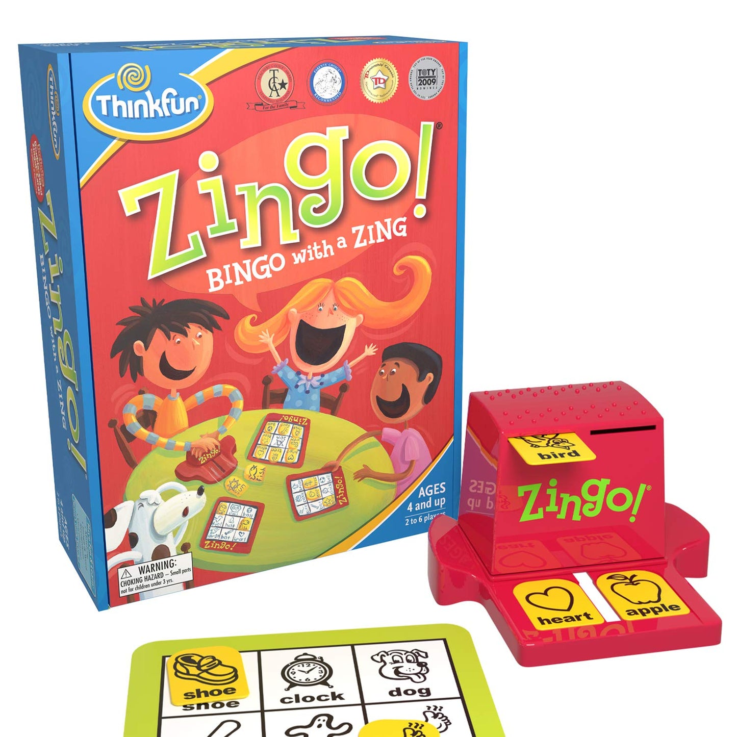 Zingo Bingo Award Winning Preschool Game for Pre-Readers