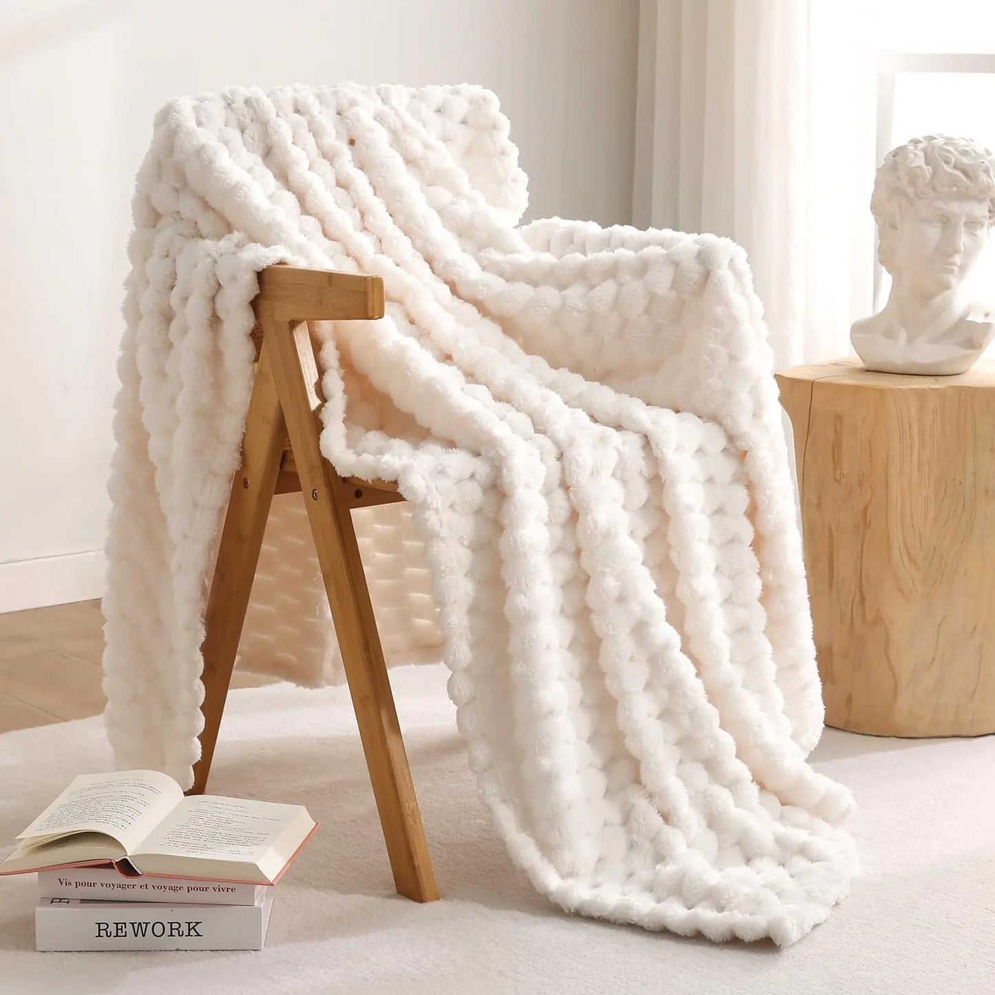 Flannel Fleece Throw Blanket(60x80 inches)