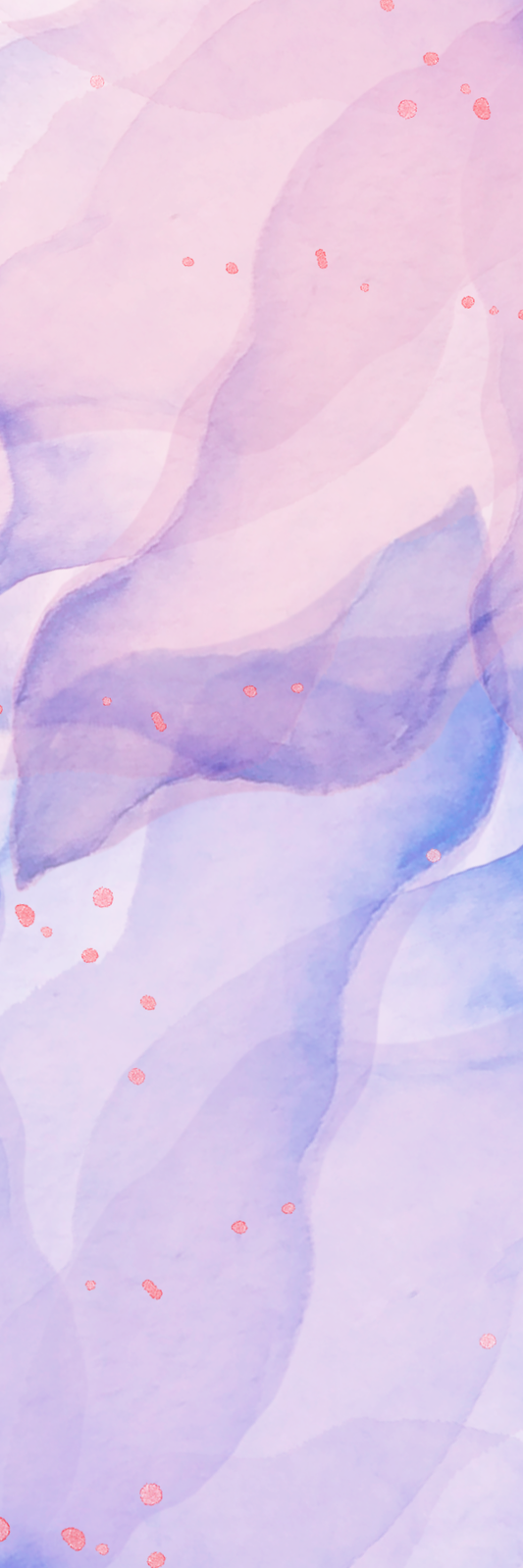 Bookmarks ~ 2" X 6" double sided pack of five; handmade