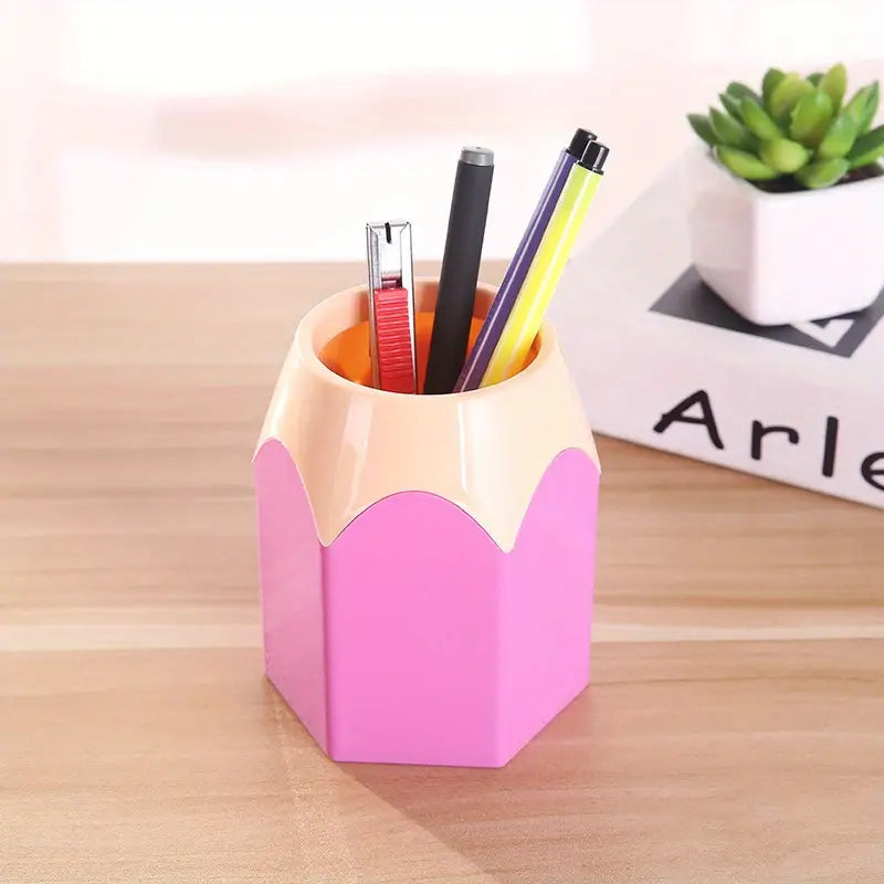 Cute Desk Pencil Holder LONG LEAD ITEM