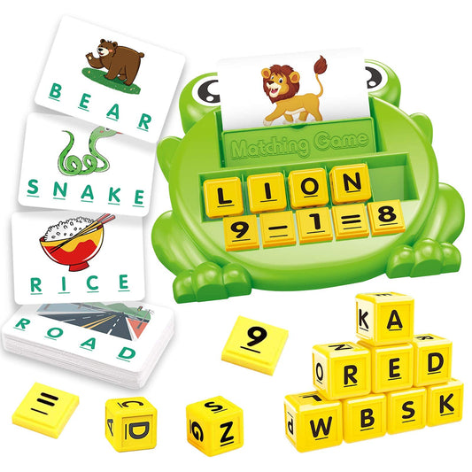 Matching Letter Game and Math Games