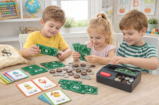 Montessori Pretend Play Felt Money