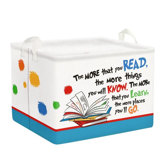 Clastyle Collapsible Cartoon Book Storage Basket – Fun & Functional Organizer for Kids