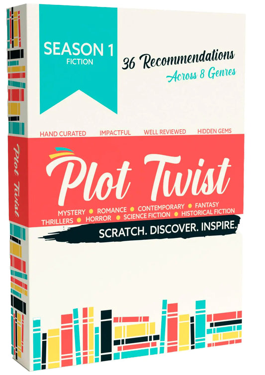 Plot Twist – Scratch-Off Book Recommendation Cards